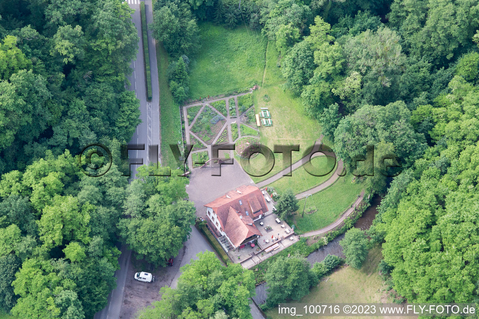 Luftbild von Sankt Germannshof im Bundesland Rheinland-Pfalz, Deutschland
