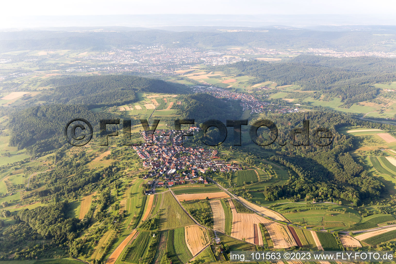 Luftbild von Krehwinkel im Bundesland Baden-Württemberg, Deutschland