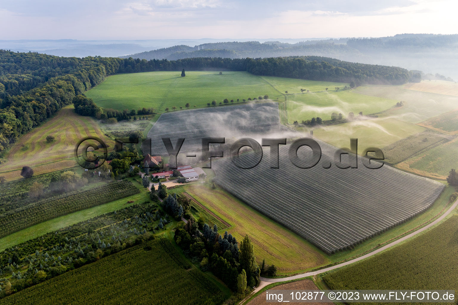 Luftbild von Güttingen im Bundesland Baden-Württemberg, Deutschland
