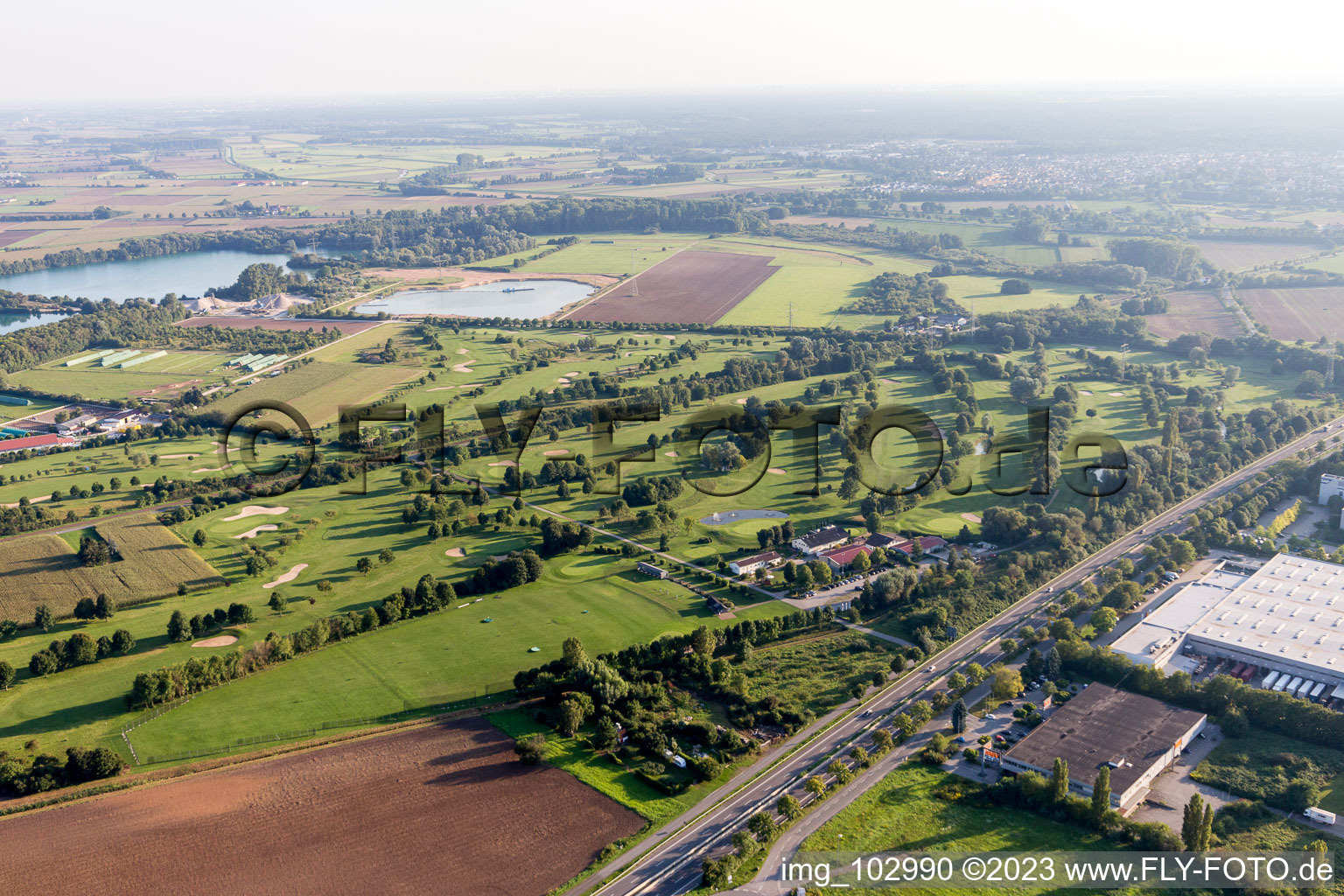 Bensheim, Golfclub im Bundesland Hessen, Deutschland