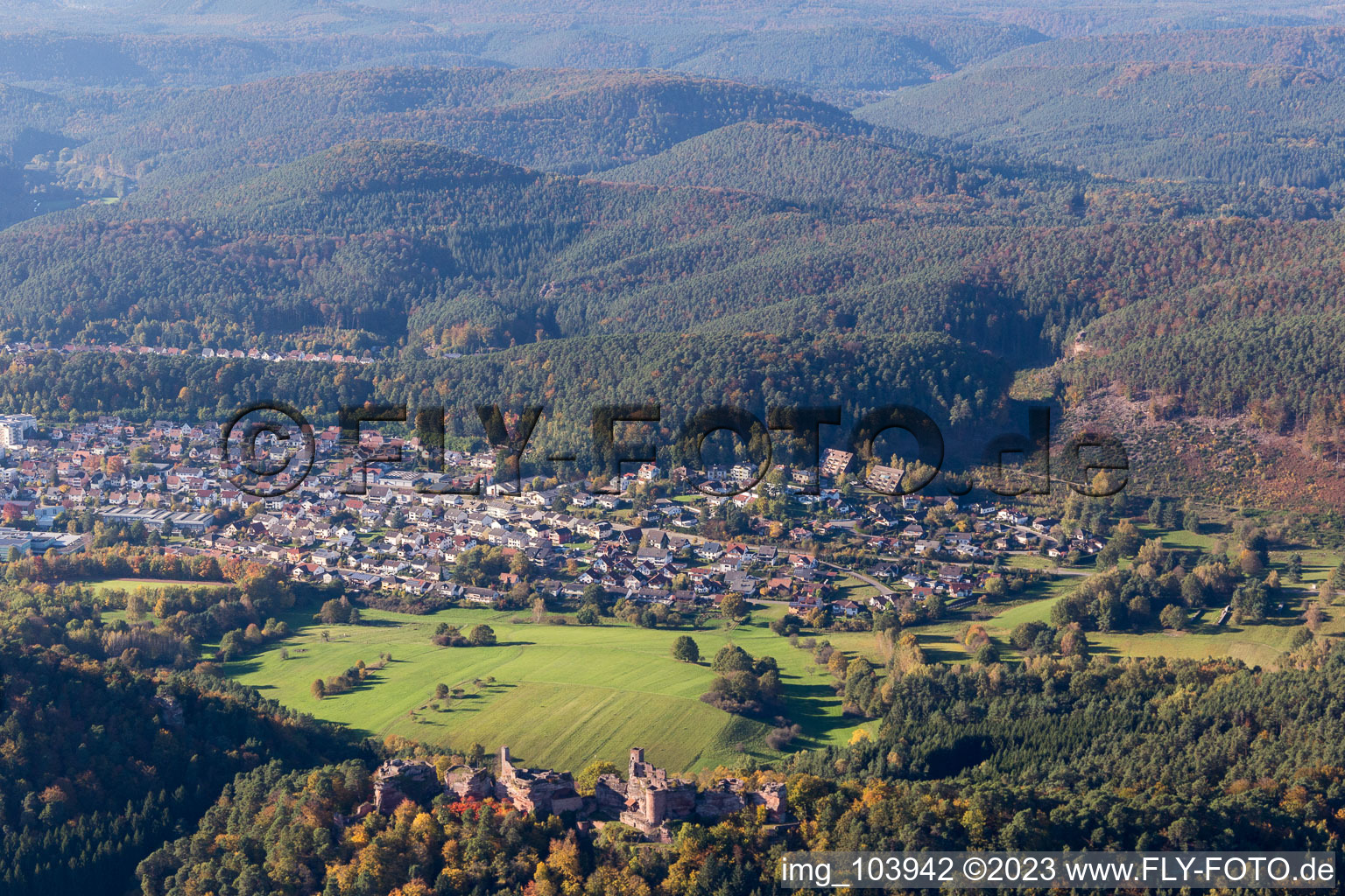 Erfweiler im Bundesland Rheinland-Pfalz, Deutschland