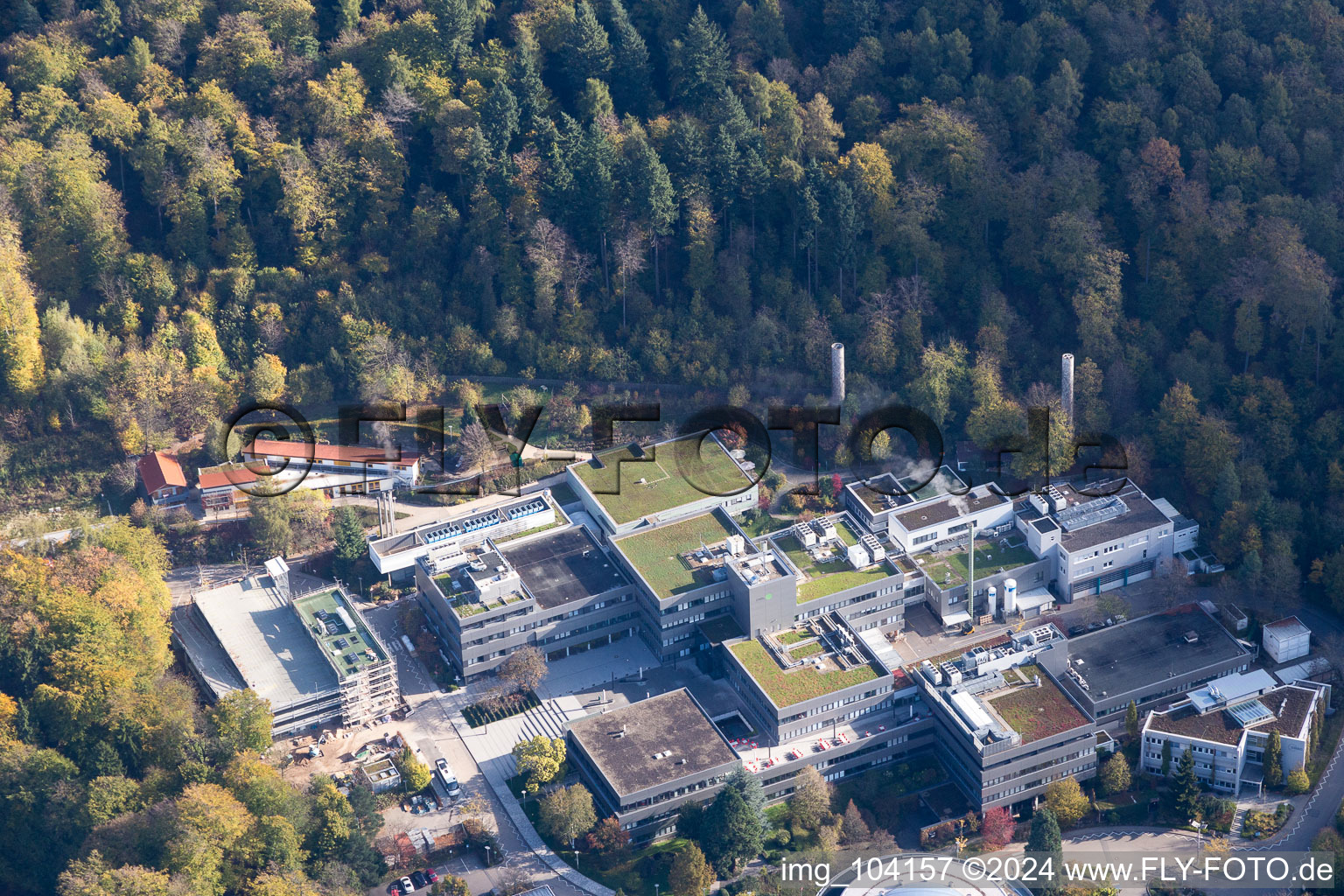 Luftbild von EMBL im Ortsteil Rohrbach in Heidelberg im Bundesland Baden-Württemberg, Deutschland
