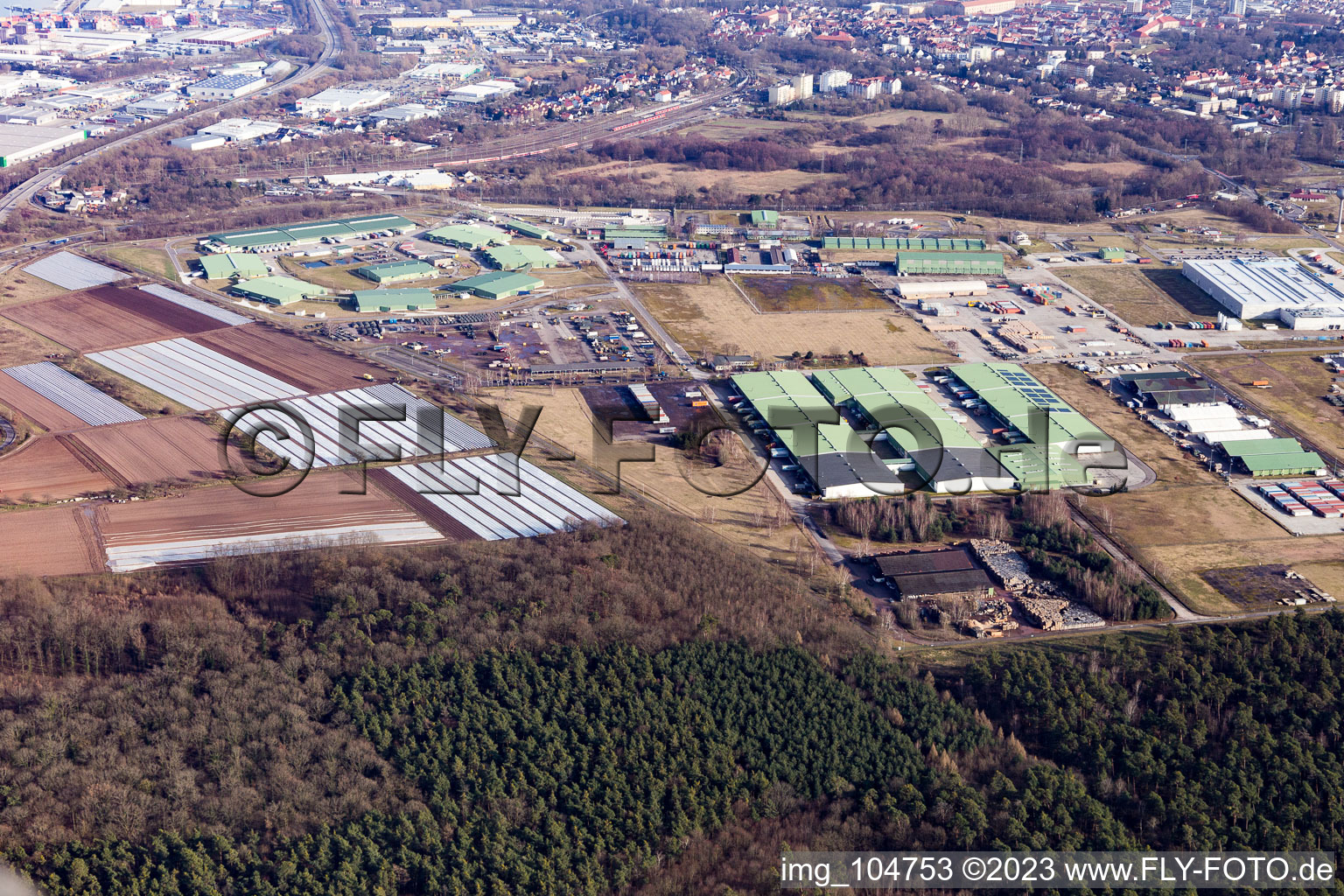 Germersheim, Army Depot im Bundesland Rheinland-Pfalz, Deutschland