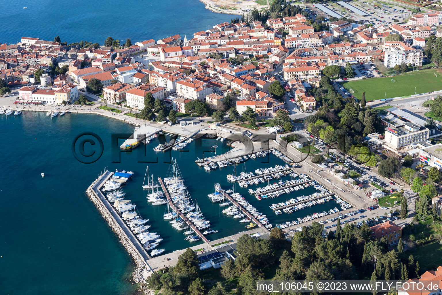 Luftaufnahme von Sveti Duh im Bundesland Istria, Kroatien