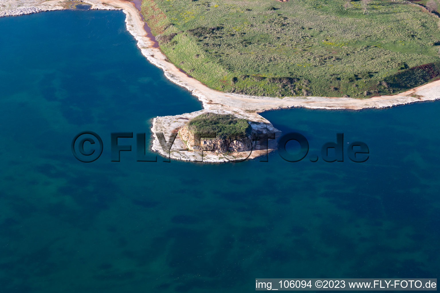 Luftbild von Sveti Ivan im Bundesland Istria, Kroatien