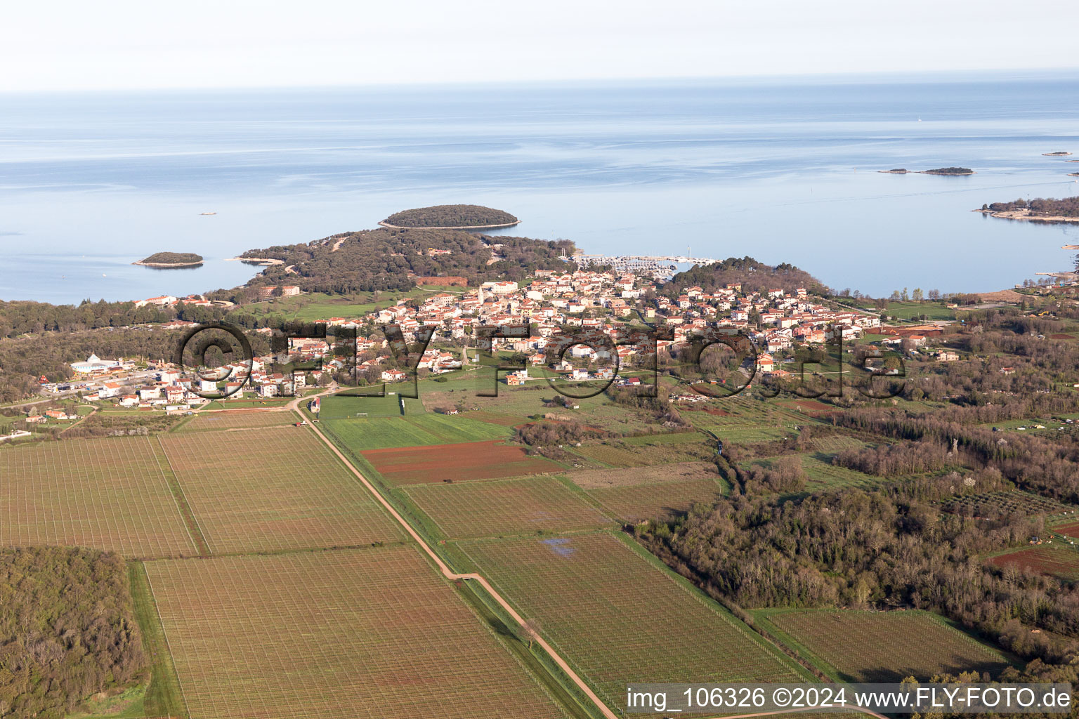 Fuškulin im Bundesland Istria, Kroatien