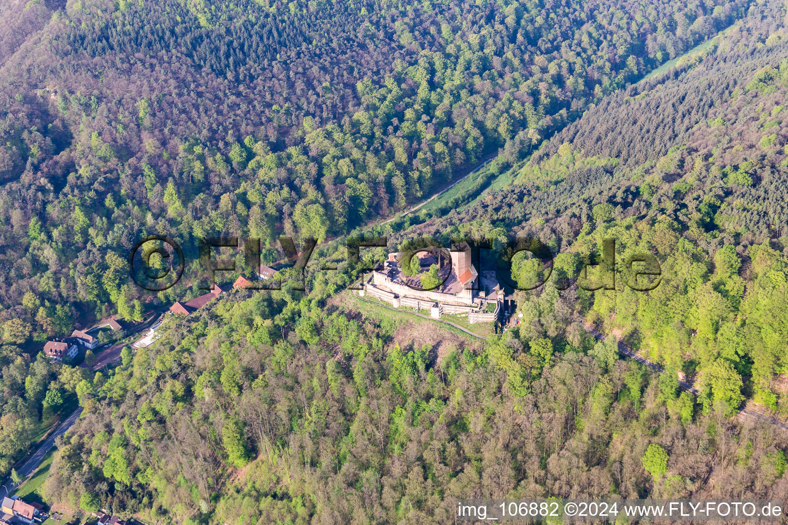 Klingenmünster, Landeck im Bundesland Rheinland-Pfalz, Deutschland