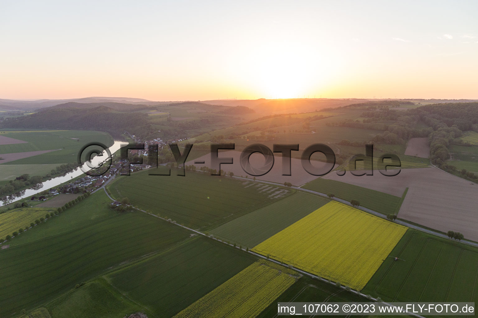 Luftbild von Brevörde im Bundesland Niedersachsen, Deutschland