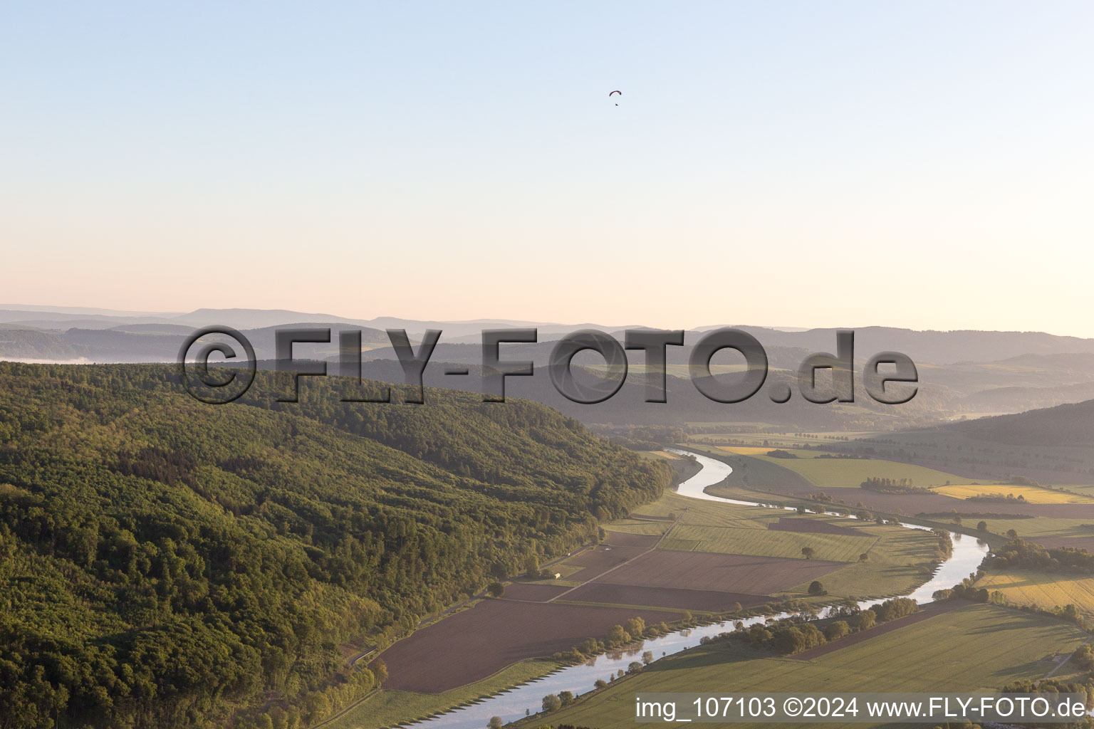 Luftbild von Stahle im Bundesland Nordrhein-Westfalen, Deutschland