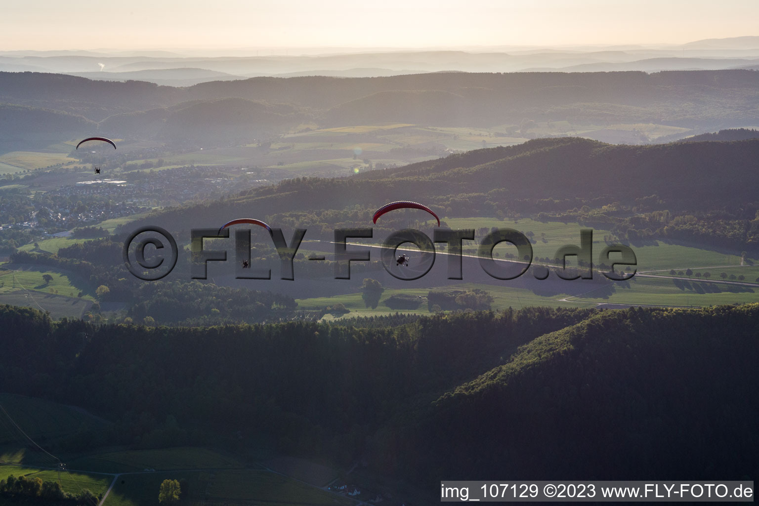 Luftbild von Holenberg im Bundesland Niedersachsen, Deutschland