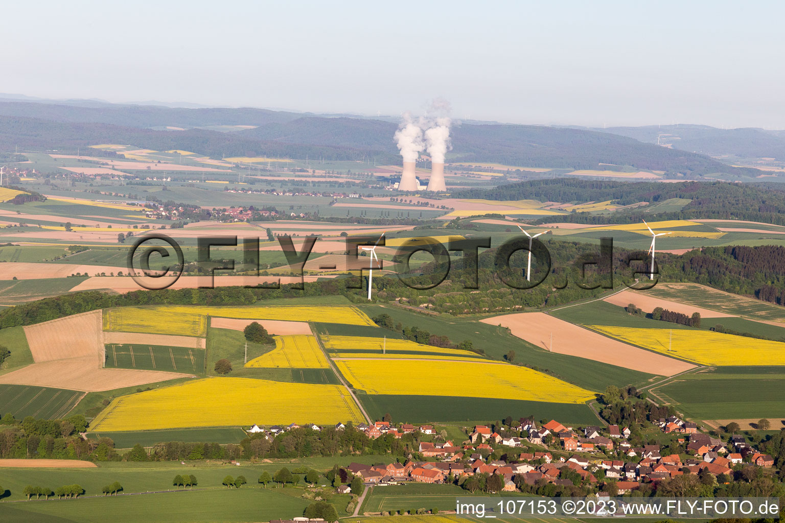 Luftaufnahme von Bremke im Bundesland Niedersachsen, Deutschland