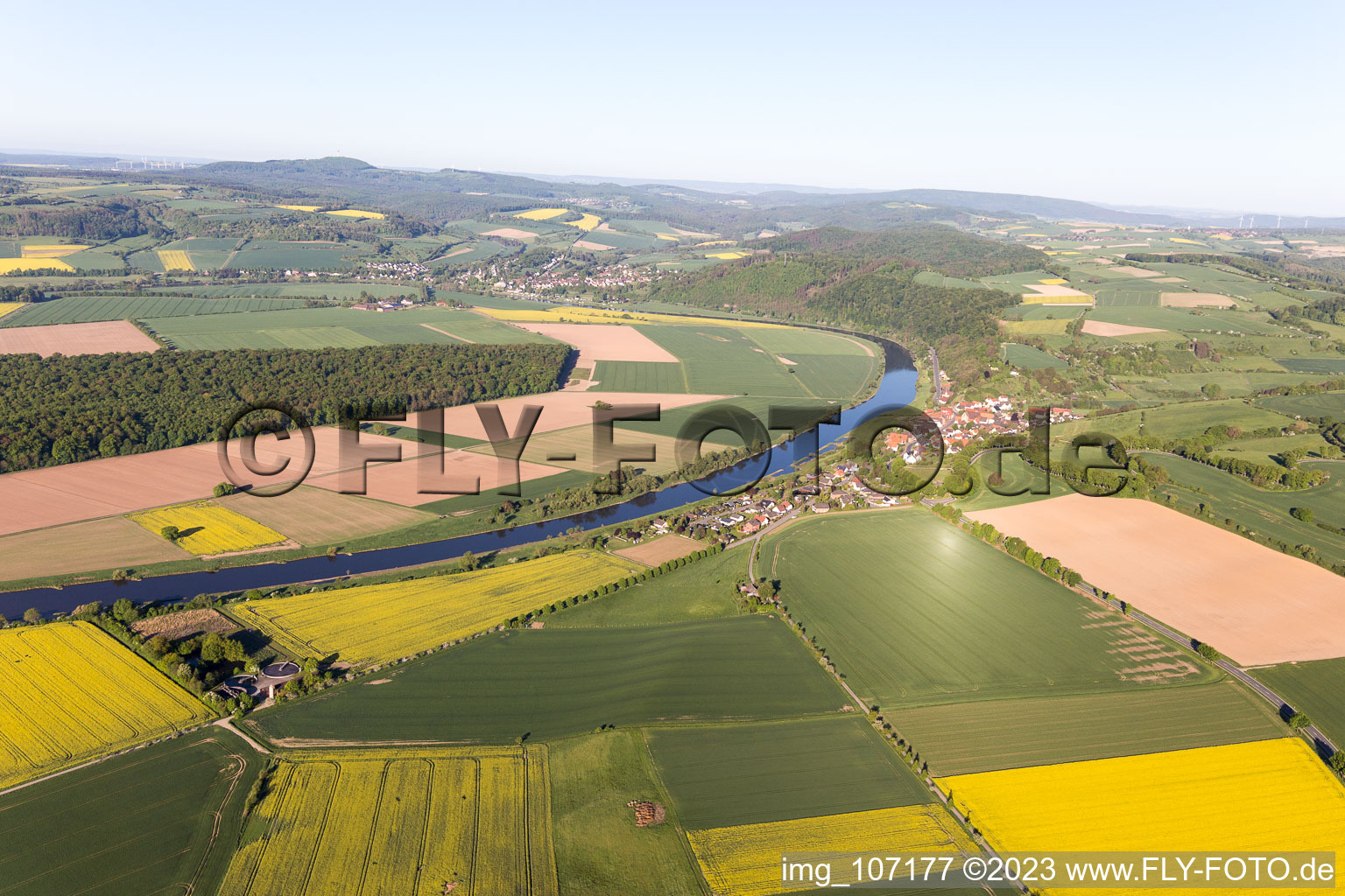 Luftaufnahme von Brevörde im Bundesland Niedersachsen, Deutschland