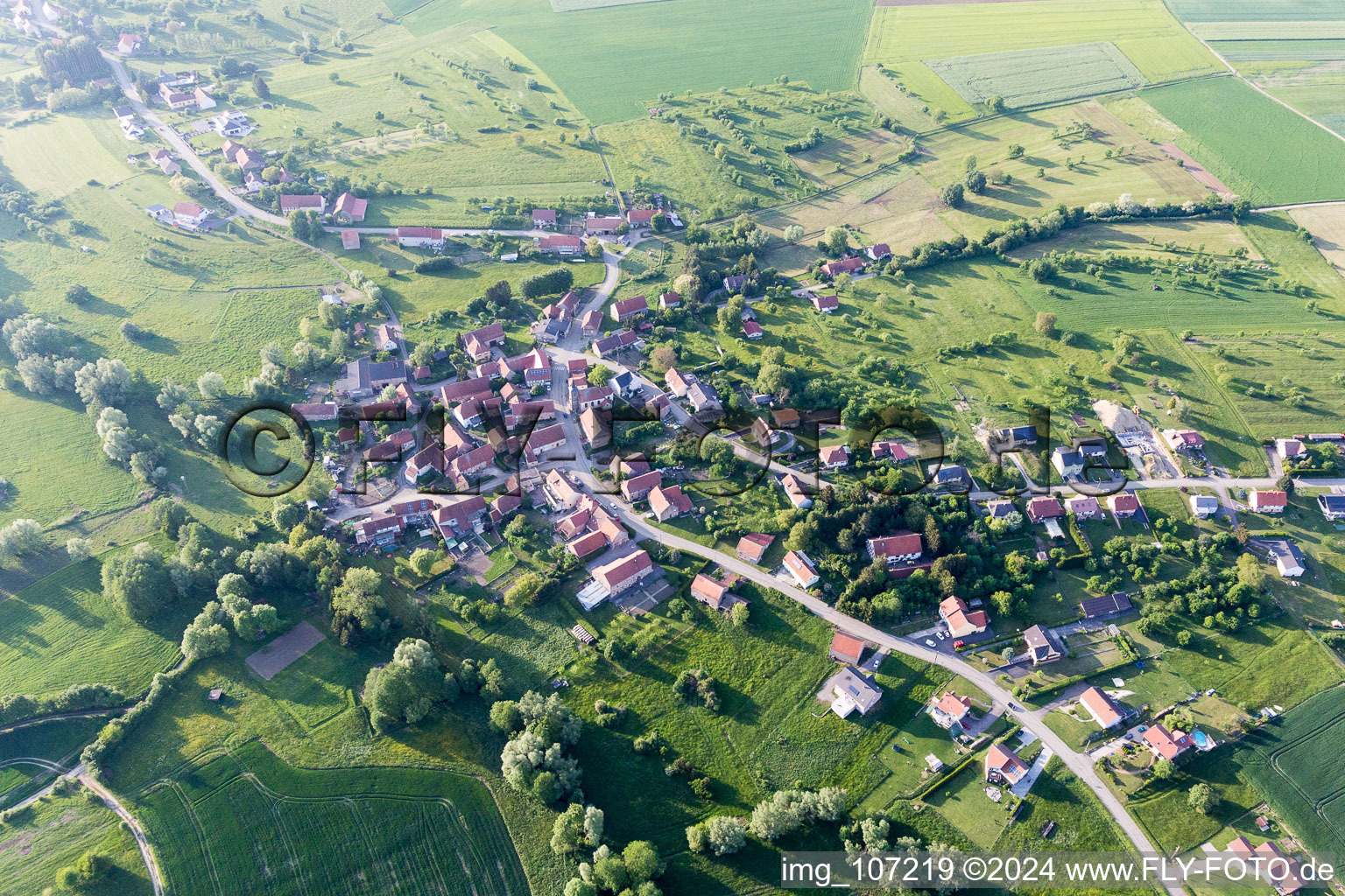 Hoelling in Bettviller im Bundesland Moselle, Frankreich