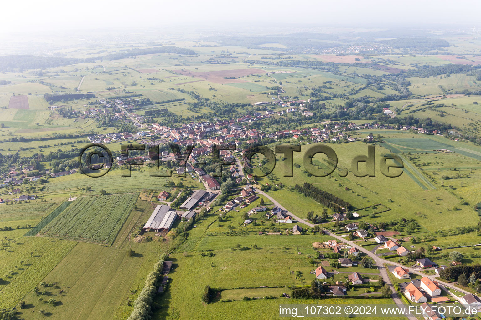 Wiesviller im Bundesland Moselle, Frankreich