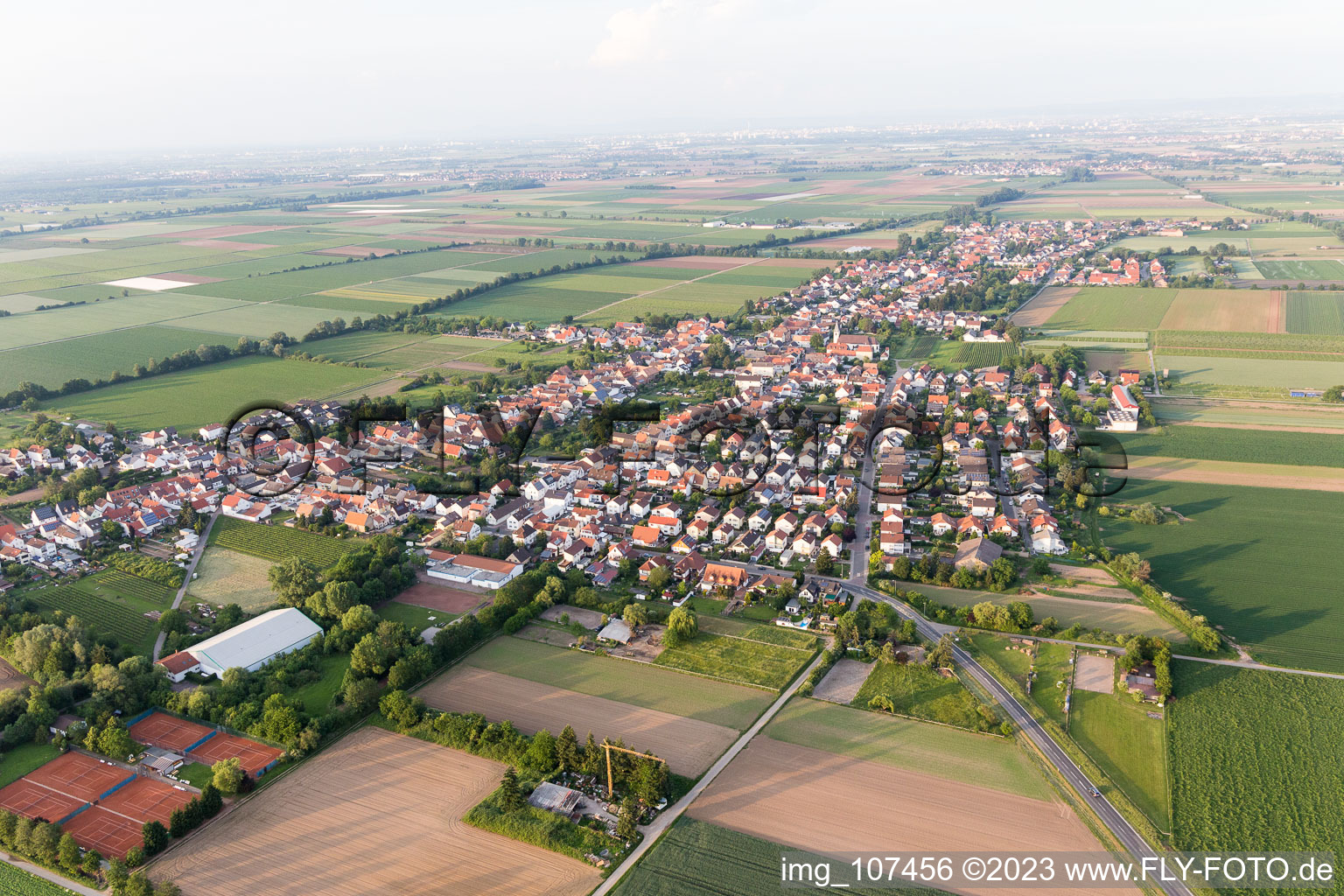 Rödersheim-Gronau im Bundesland Rheinland-Pfalz, Deutschland