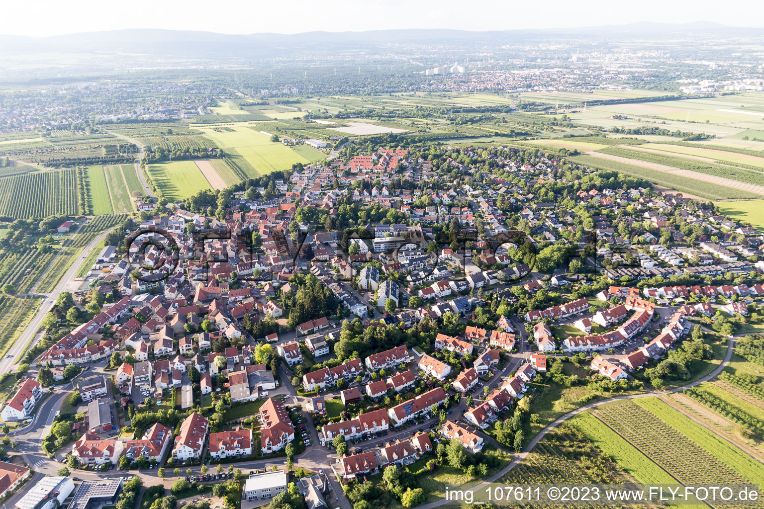 Ortsteil Drais in Mainz im Bundesland Rheinland-Pfalz, Deutschland