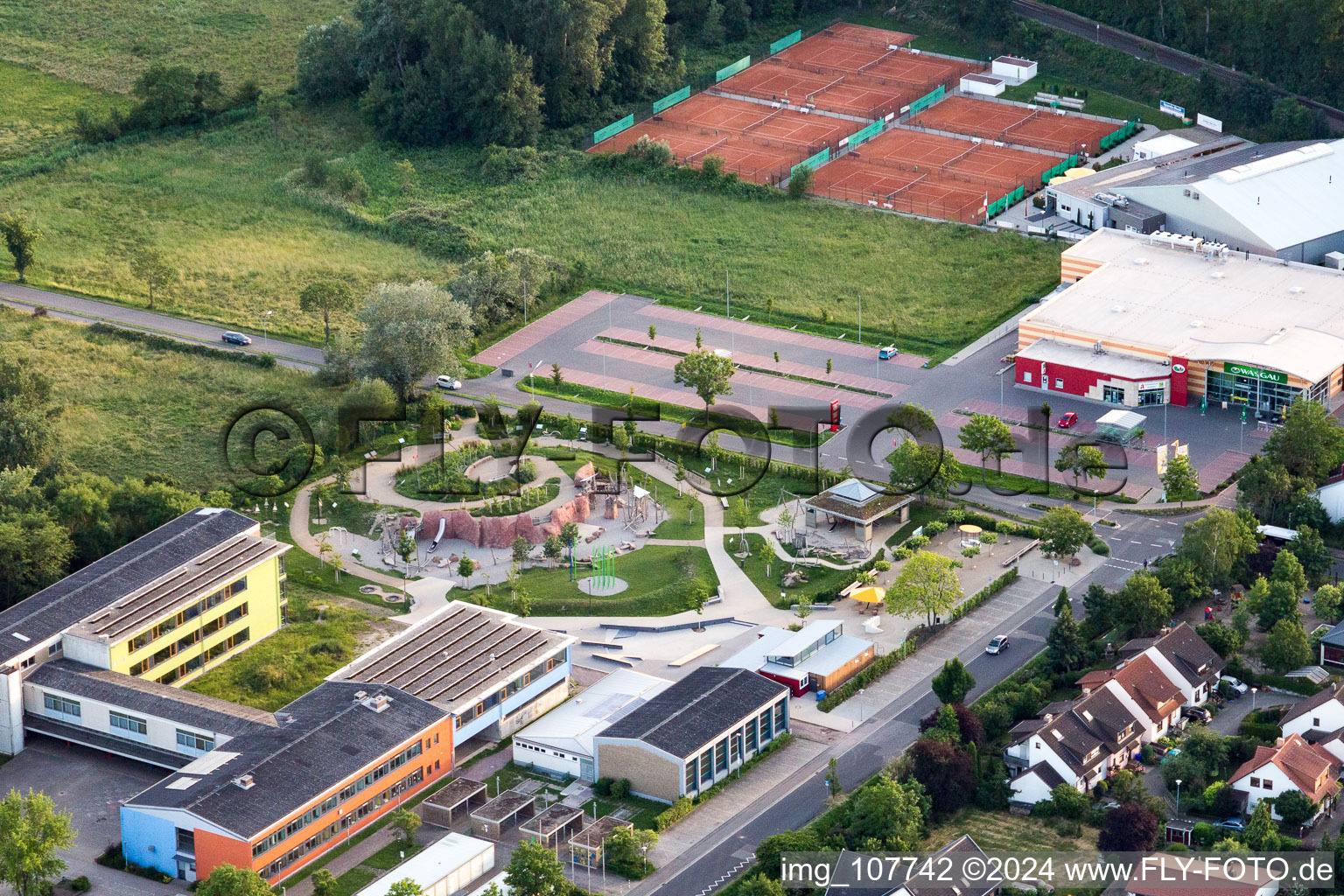 Spielplatz alla hopp! in Deidesheim im Bundesland Rheinland-Pfalz, Deutschland