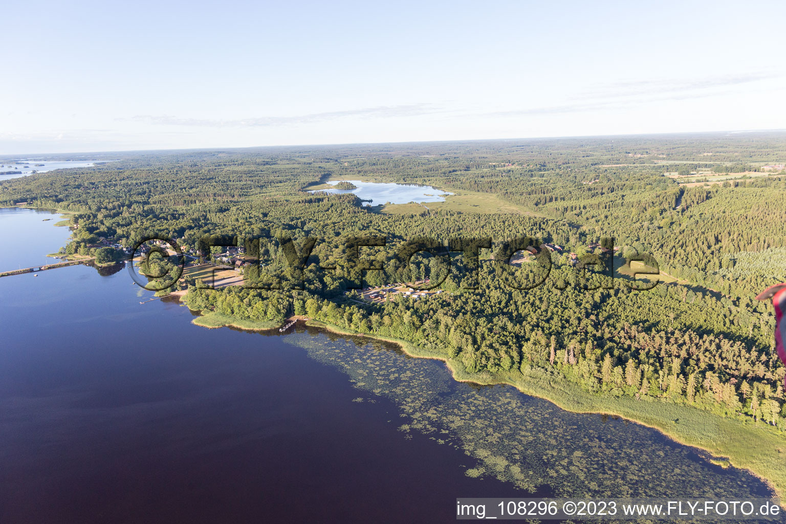 Luftbild von Torne im Bundesland Kronoberg, Schweden