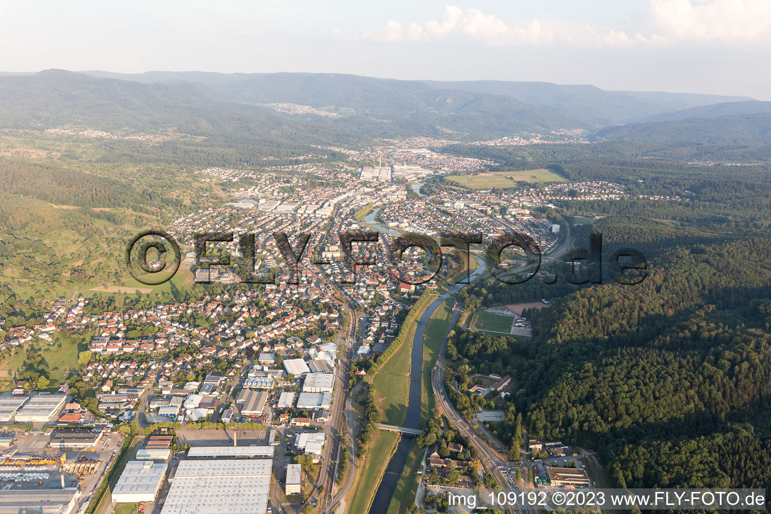 Luftbild von Bad Rotenfels im Bundesland Baden-Württemberg, Deutschland