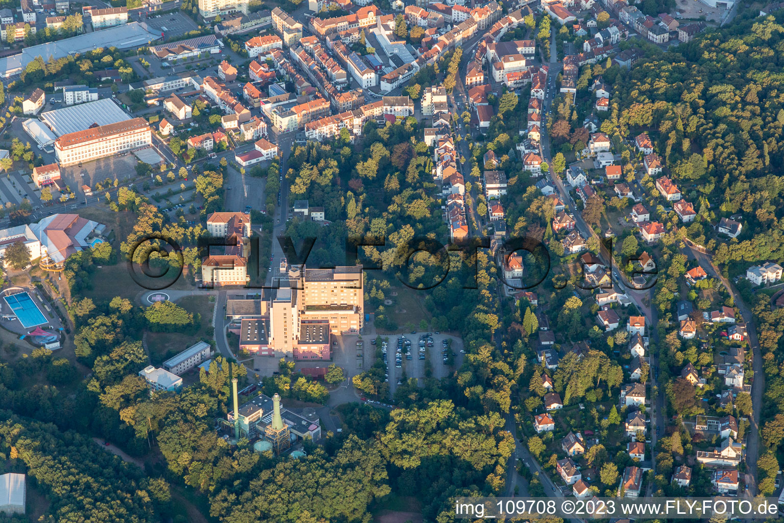 Pirmasens im Bundesland Rheinland-Pfalz, Deutschland von einer Drohne aus