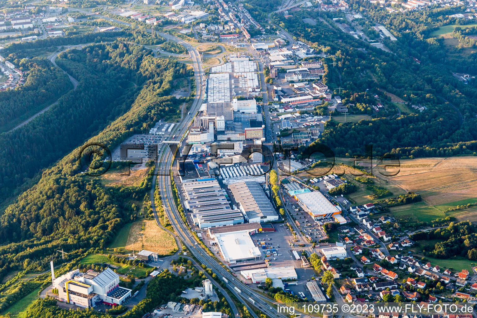 Luftbild von Staffelhof im Bundesland Rheinland-Pfalz, Deutschland