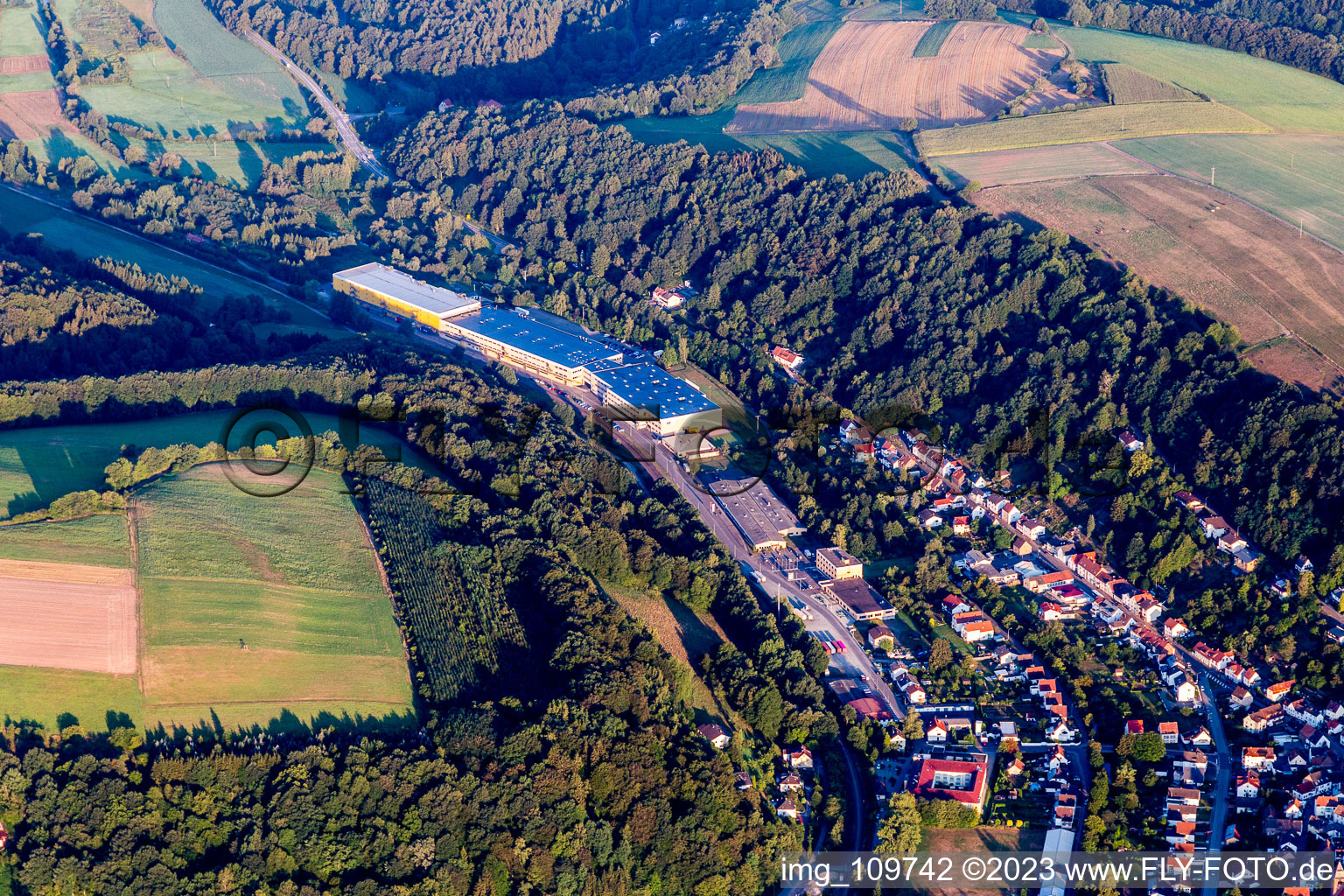 Luftbild von Thaleischweiler-Fröschen im Bundesland Rheinland-Pfalz, Deutschland
