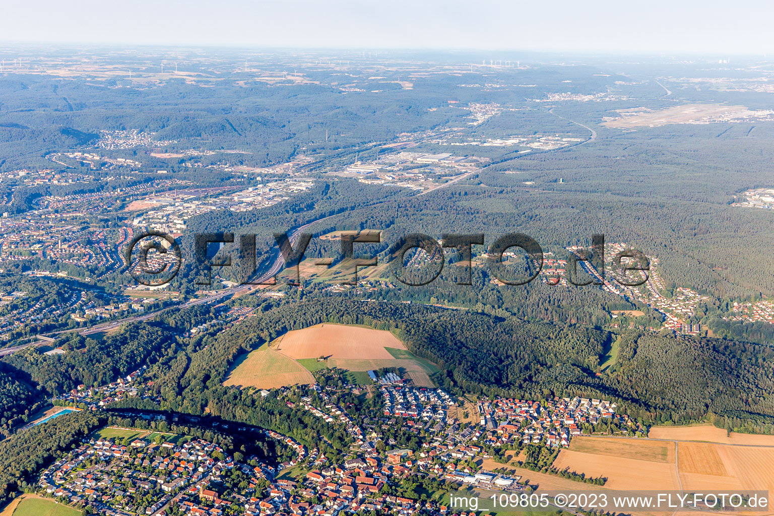 Moorlautern im Bundesland Rheinland-Pfalz, Deutschland