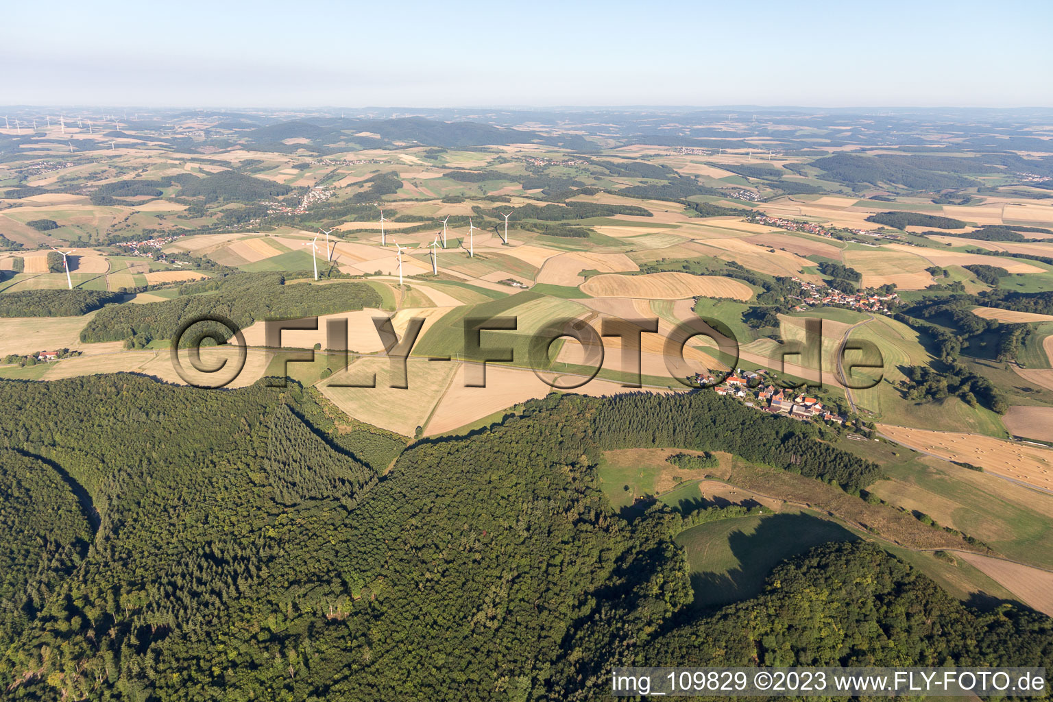 Luftbild von Kreuzhof im Bundesland Rheinland-Pfalz, Deutschland