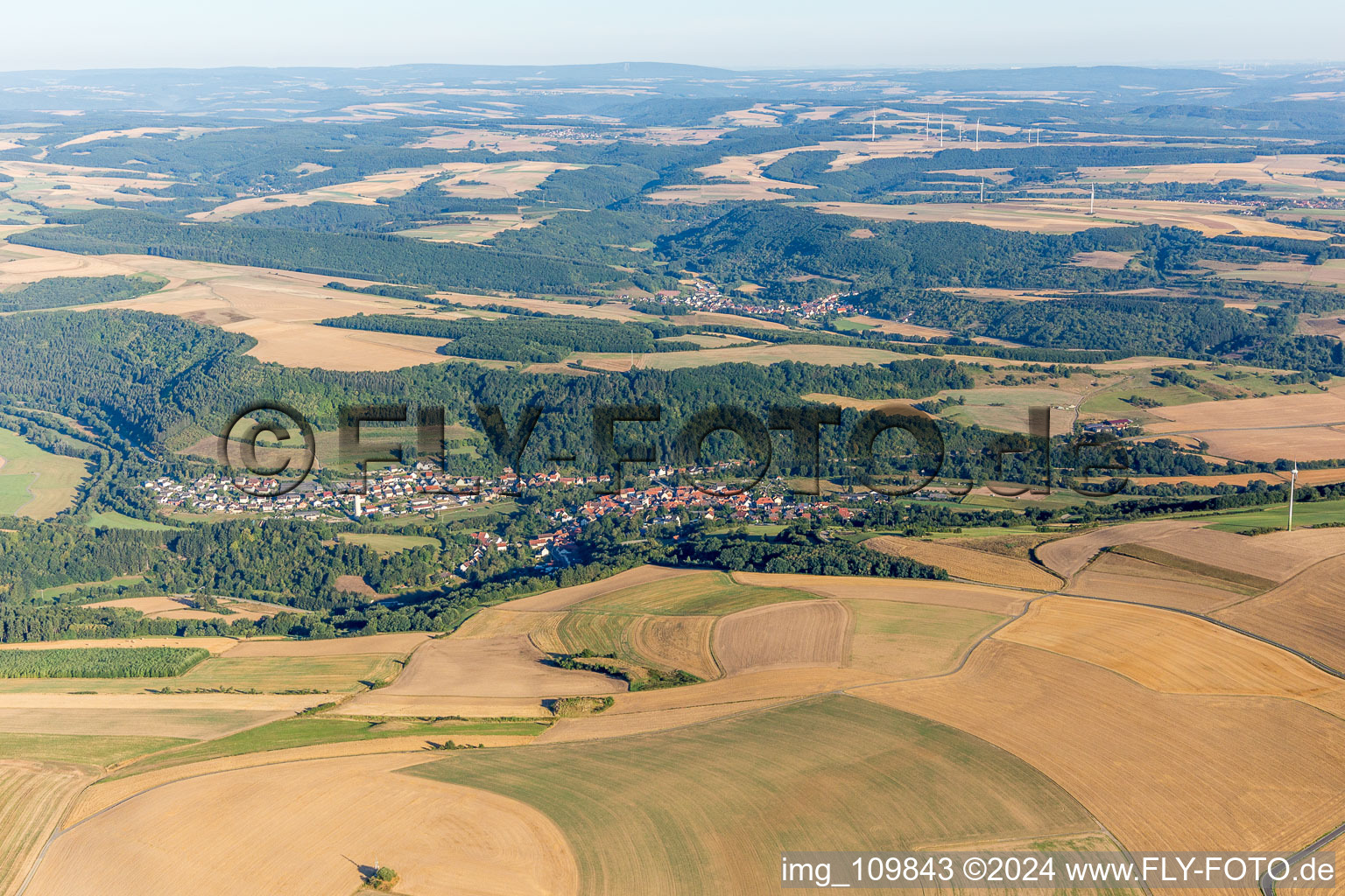 Odenbach im Bundesland Rheinland-Pfalz, Deutschland