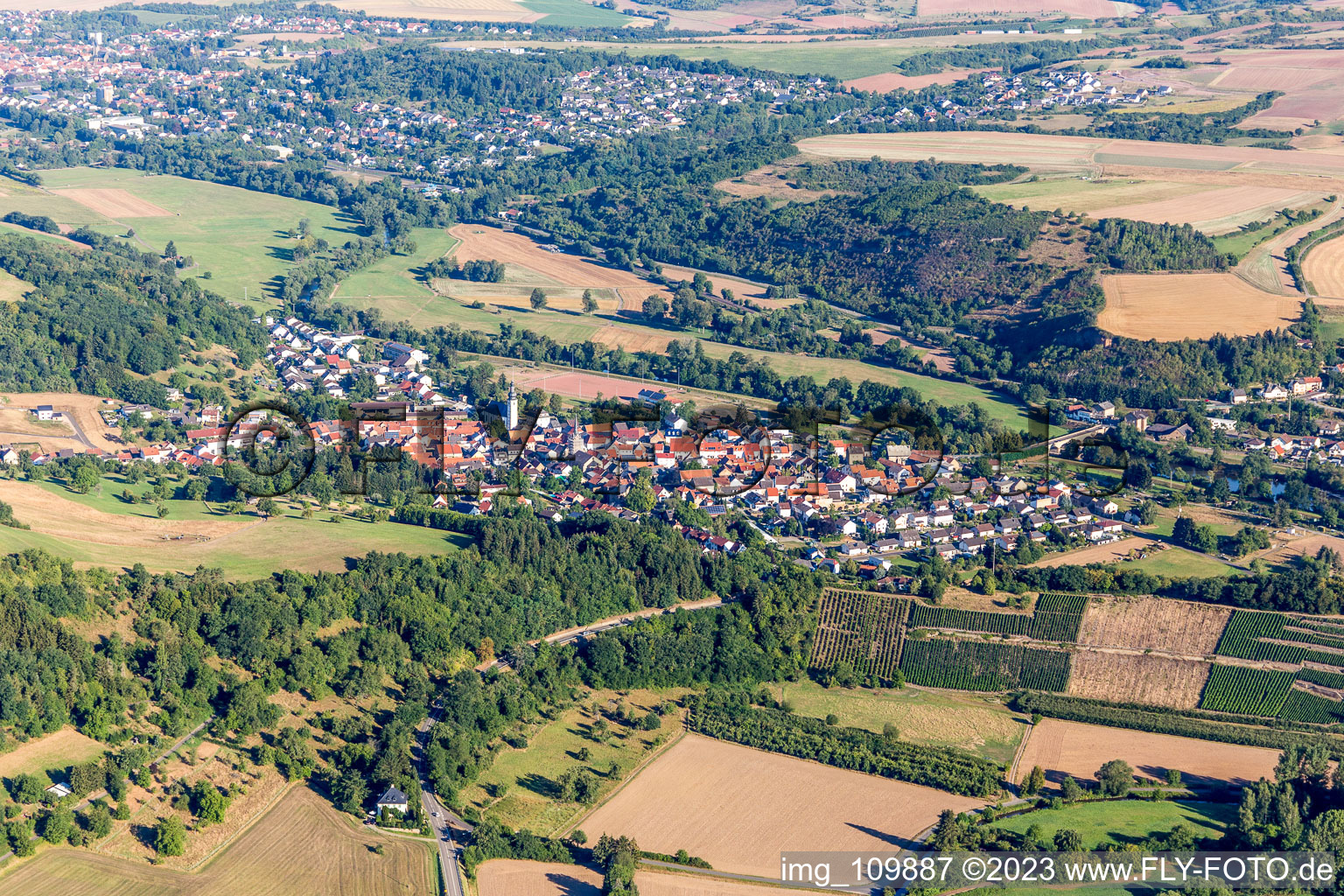 Staudernheim im Bundesland Rheinland-Pfalz, Deutschland