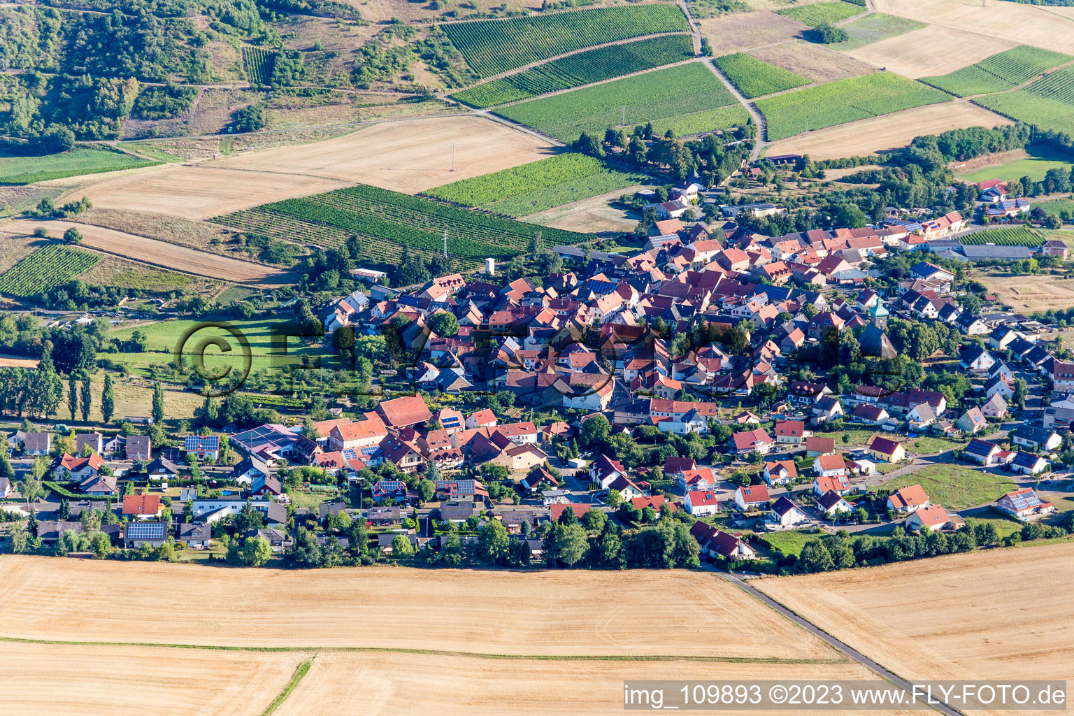 Luftbild von Duchroth im Bundesland Rheinland-Pfalz, Deutschland