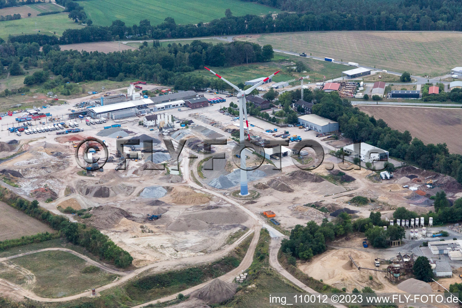 Luftbild von Vastorf, Arkema GmbH in Volkstorf im Bundesland Niedersachsen, Deutschland