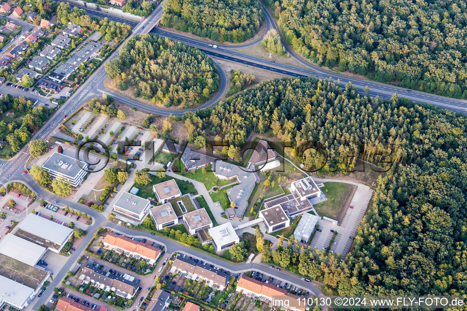 Campus- Gebäude der Werum Software & Systems AG und Werum IT Solutions GmbH im Ortsteil Moorfeld in Lüneburg im Bundesland Niedersachsen, Deutschland