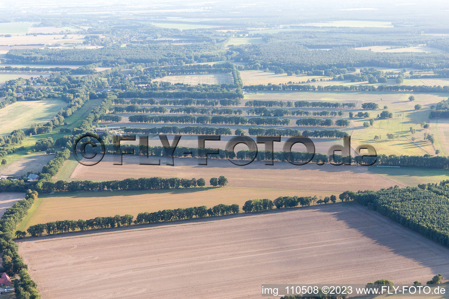 Luftbild von Greven im Bundesland Mecklenburg-Vorpommern, Deutschland