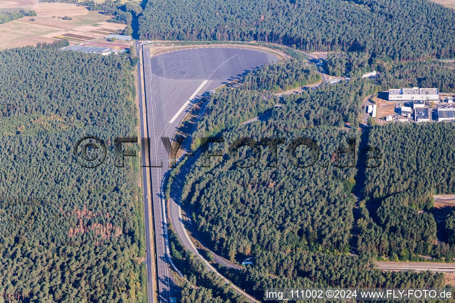 Luftbild von Rodgau, Opel Test Center im Bundesland Hessen, Deutschland