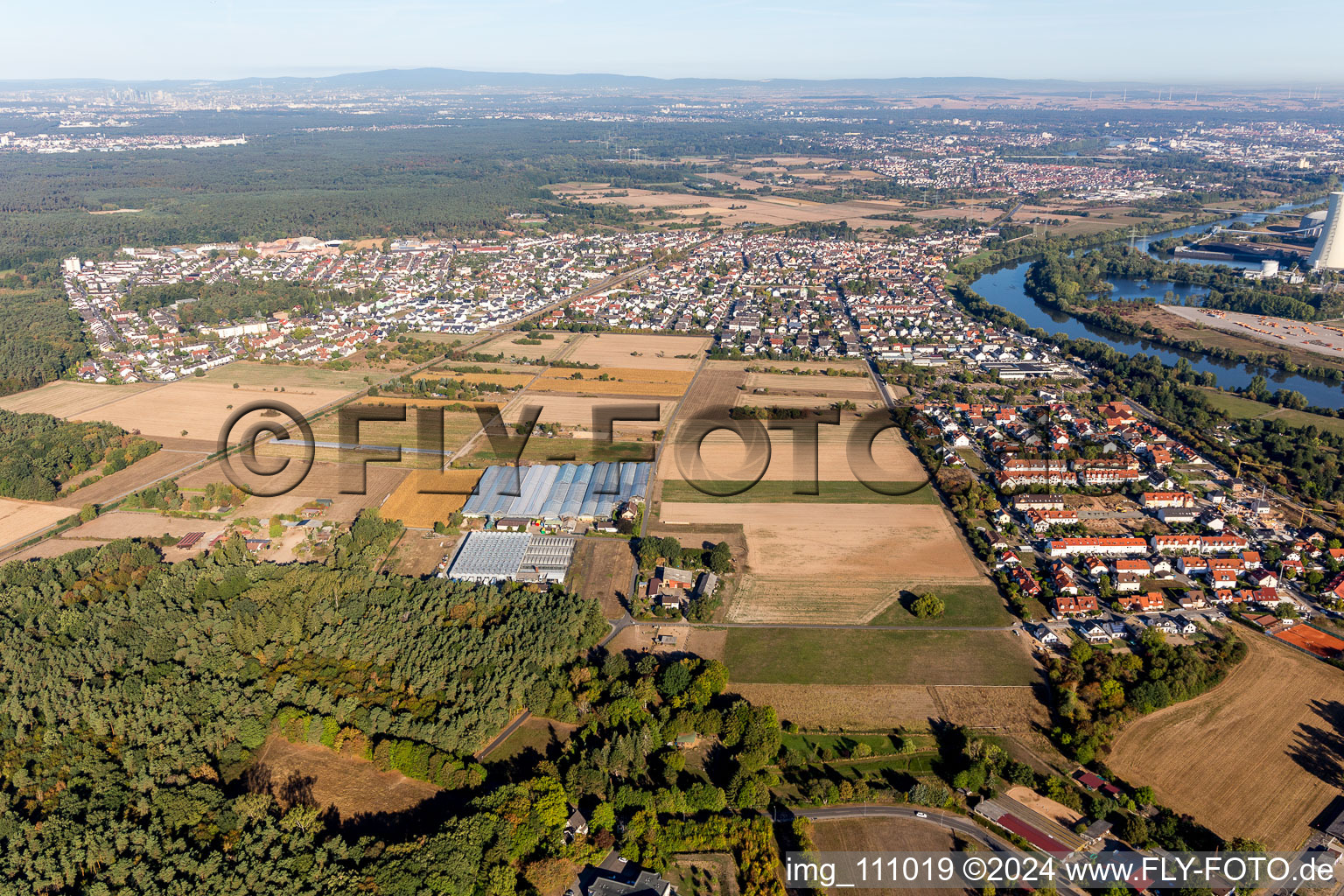 Hainburg im Bundesland Hessen, Deutschland