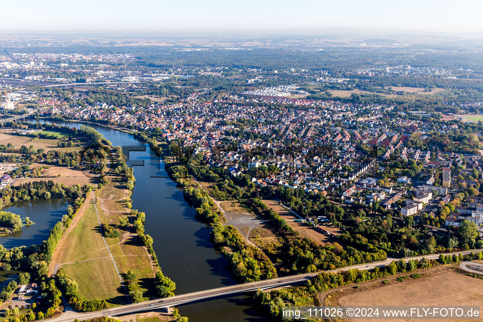 Großauheim im Bundesland Hessen, Deutschland