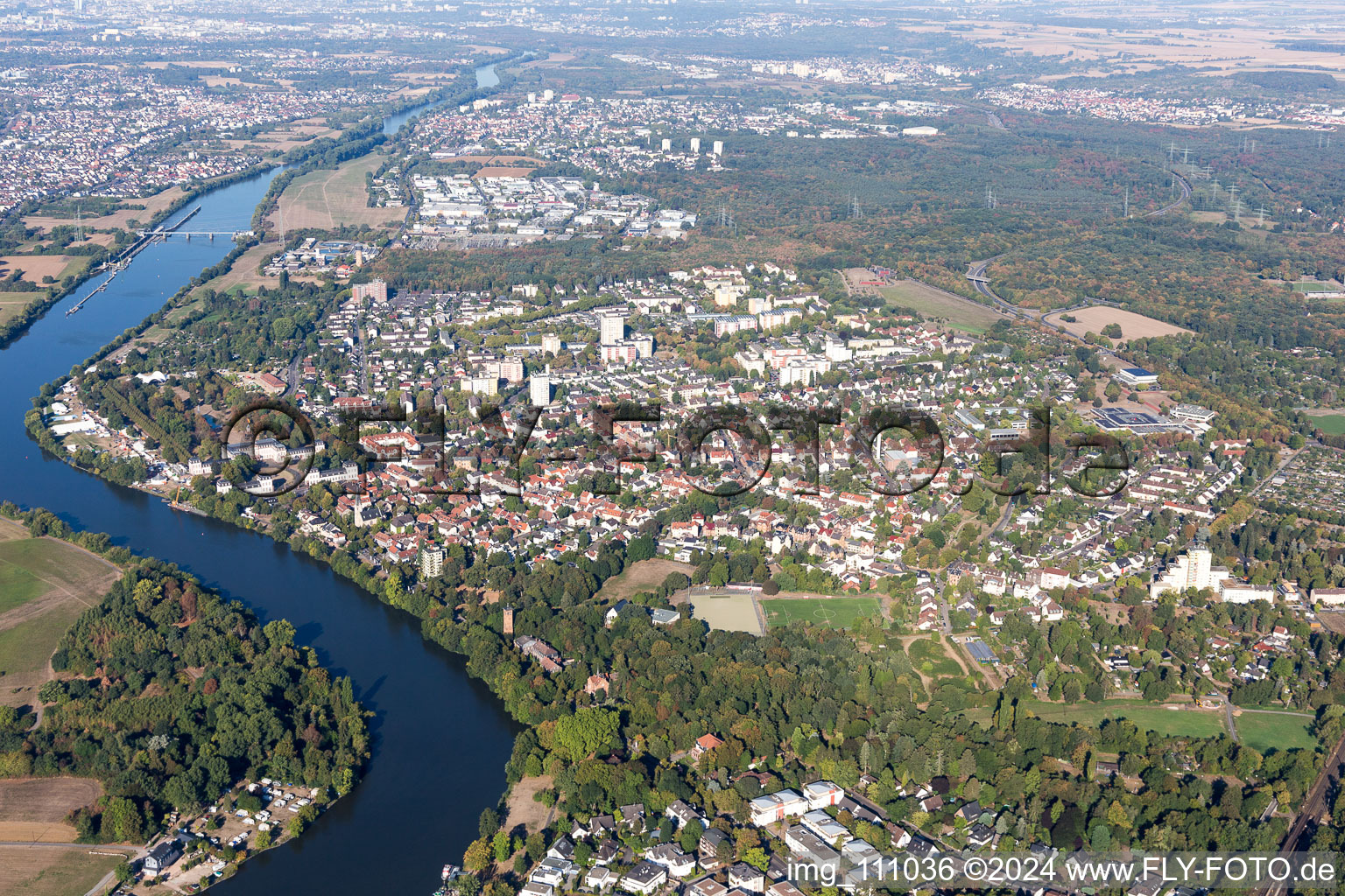 Ortsteil Kesselstadt in Hanau im Bundesland Hessen, Deutschland