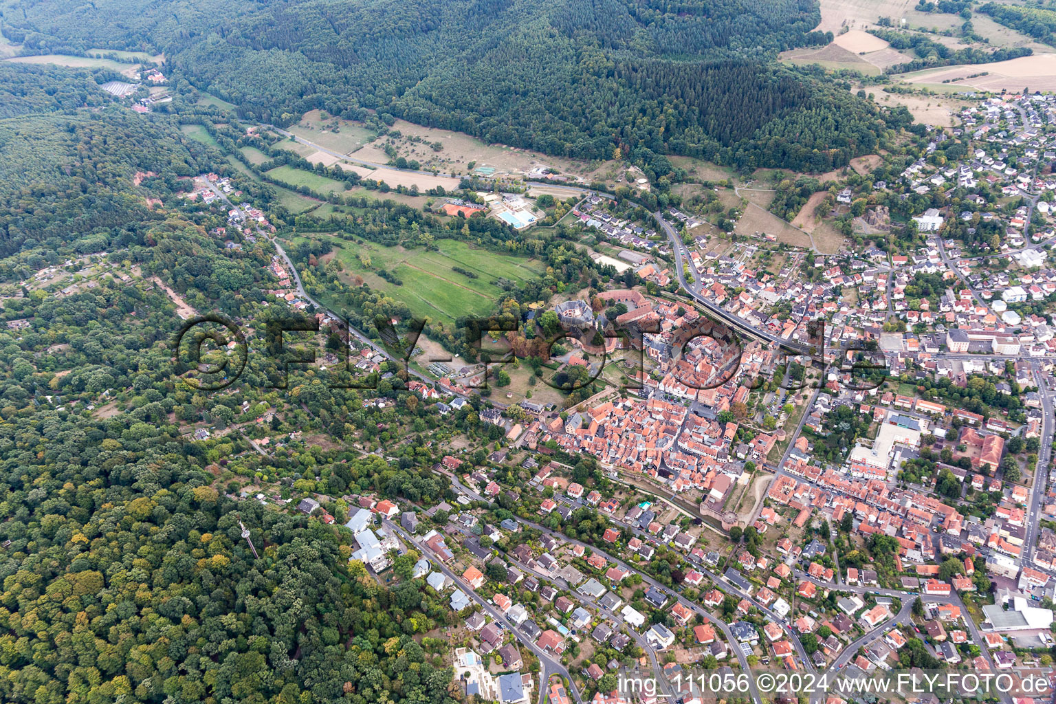 Büdingen. Schloss Büdingen im Bundesland Hessen, Deutschland