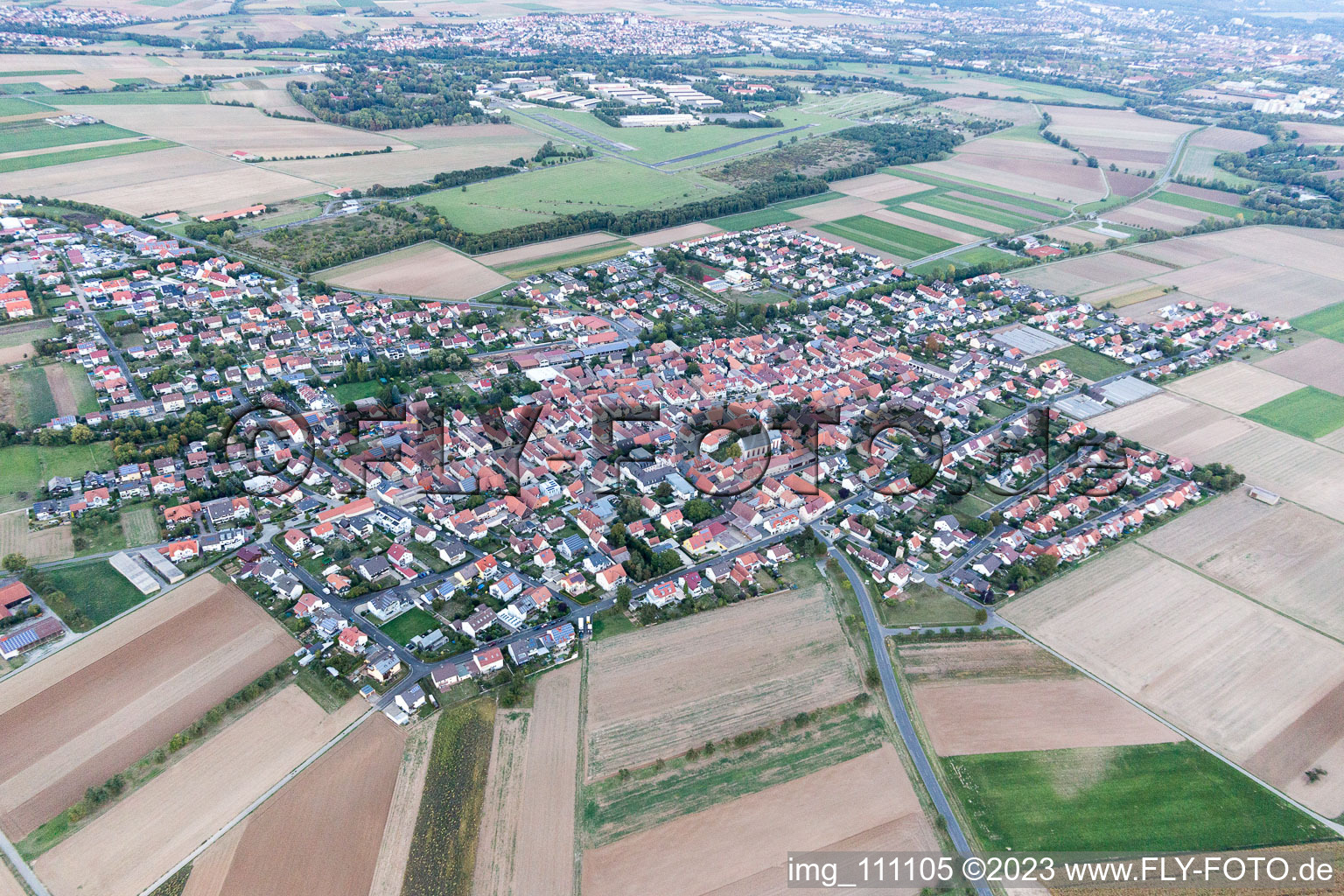 Geldersheim im Bundesland Bayern, Deutschland