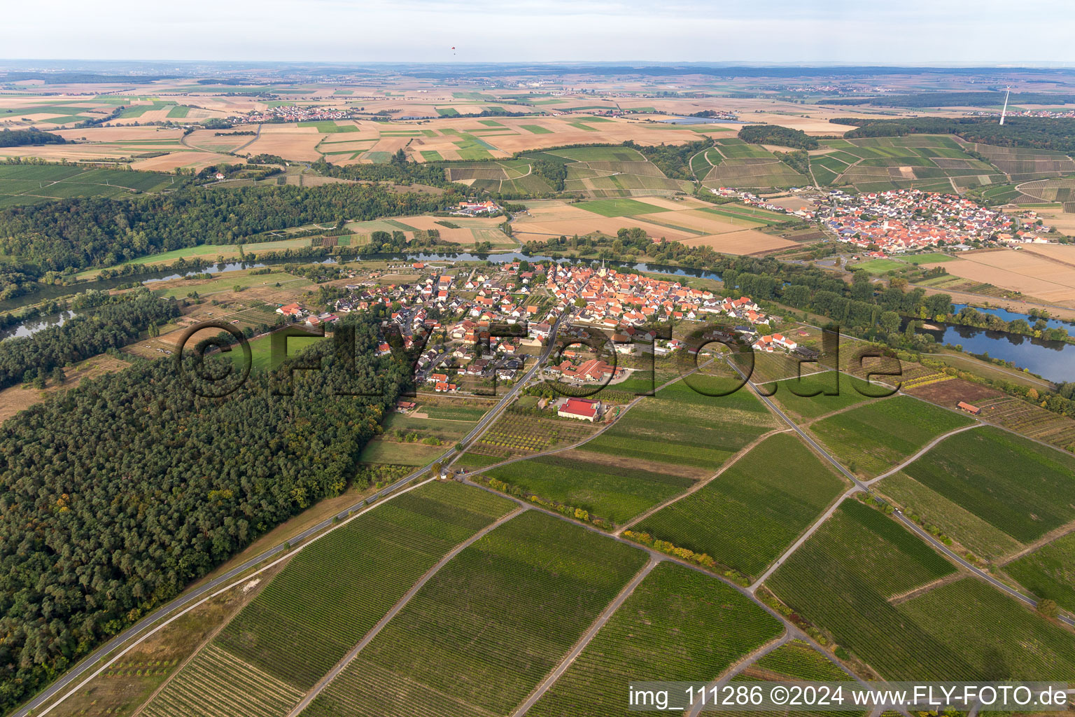 Ortsteil Fahr in Volkach im Bundesland Bayern, Deutschland