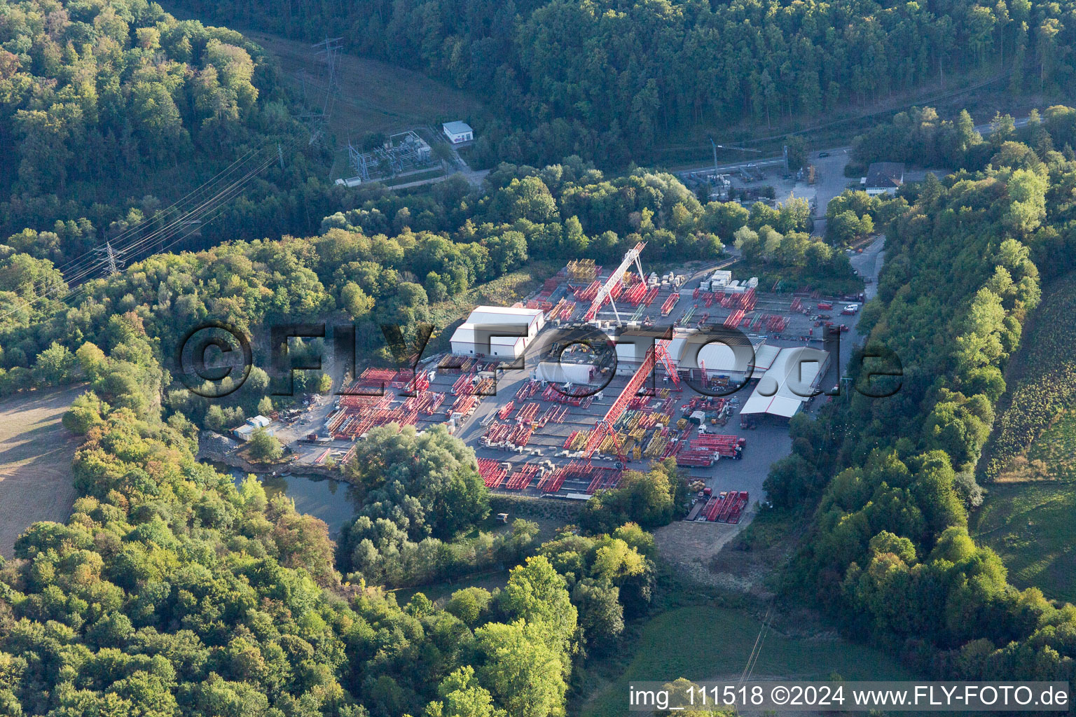 Luftaufnahme von Obergimpern im Bundesland Baden-Württemberg, Deutschland