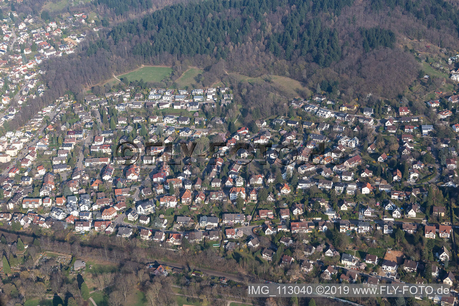 Ortsteil Zähringen in Freiburg im Breisgau im Bundesland Baden-Württemberg, Deutschland