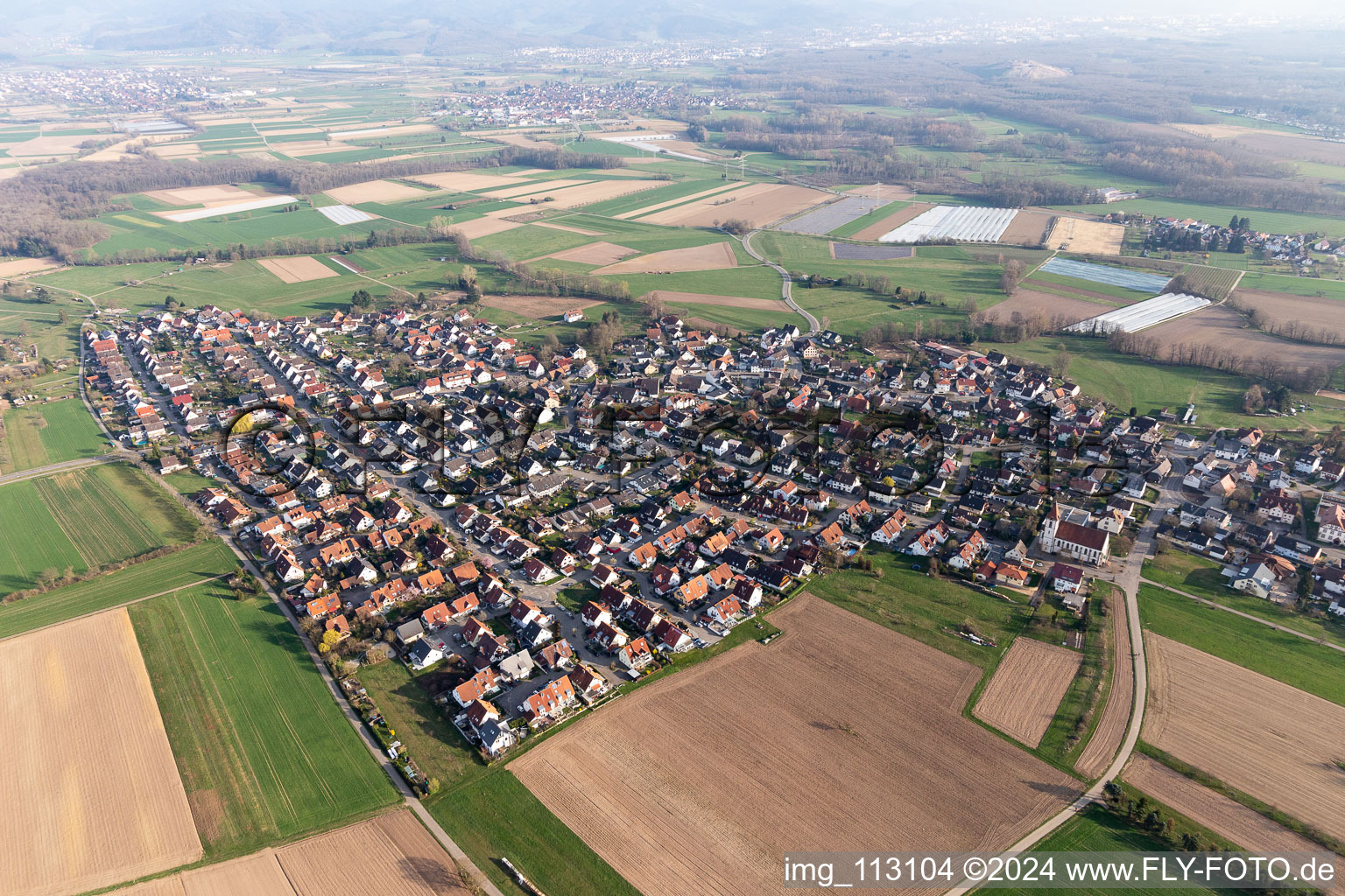 Reute im Bundesland Baden-Württemberg, Deutschland