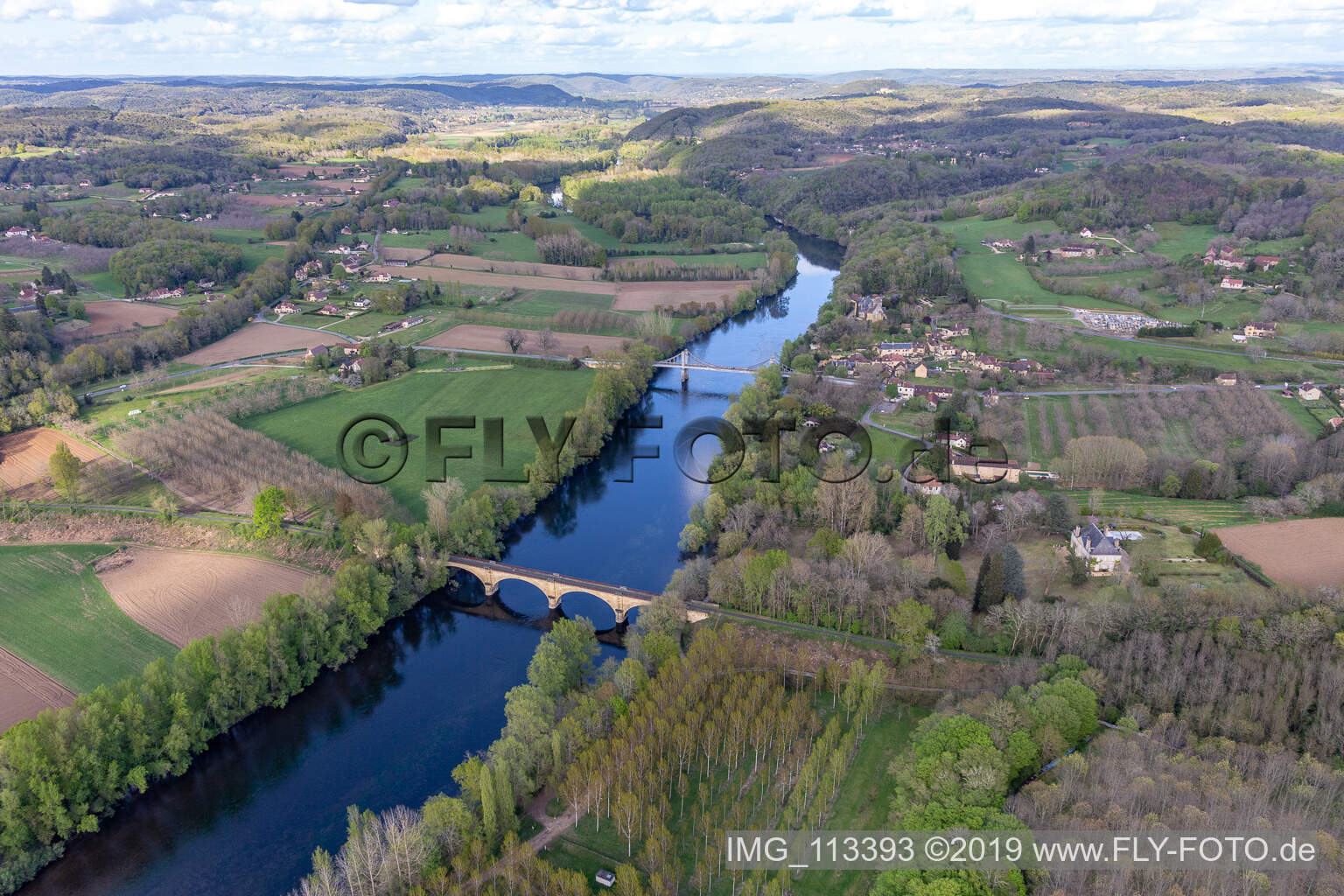 Dordogne in Carsac-Aillac, Frankreich