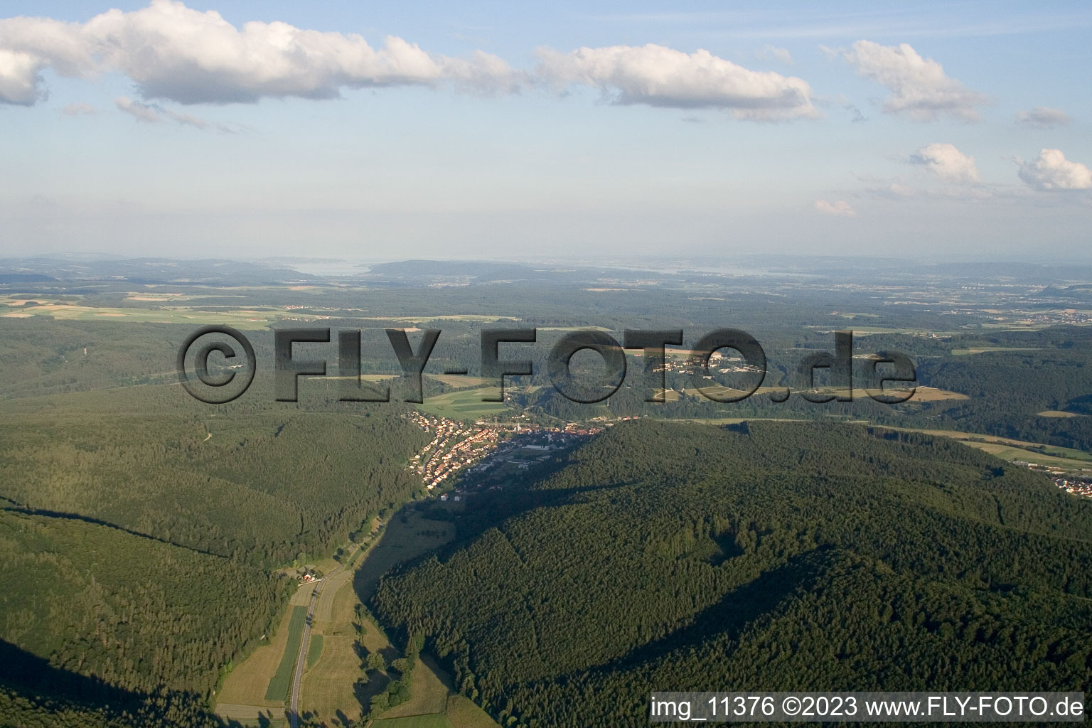 Luftaufnahme von Ippingen im Bundesland Baden-Württemberg, Deutschland
