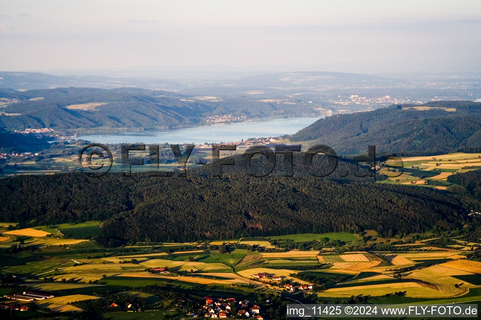 Volkertshausen im Bundesland Baden-Württemberg, Deutschland von oben