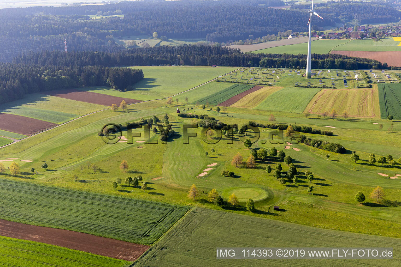 Luftbild von Golfclub Alpirsbach e.V im Bundesland Baden-Württemberg, Deutschland
