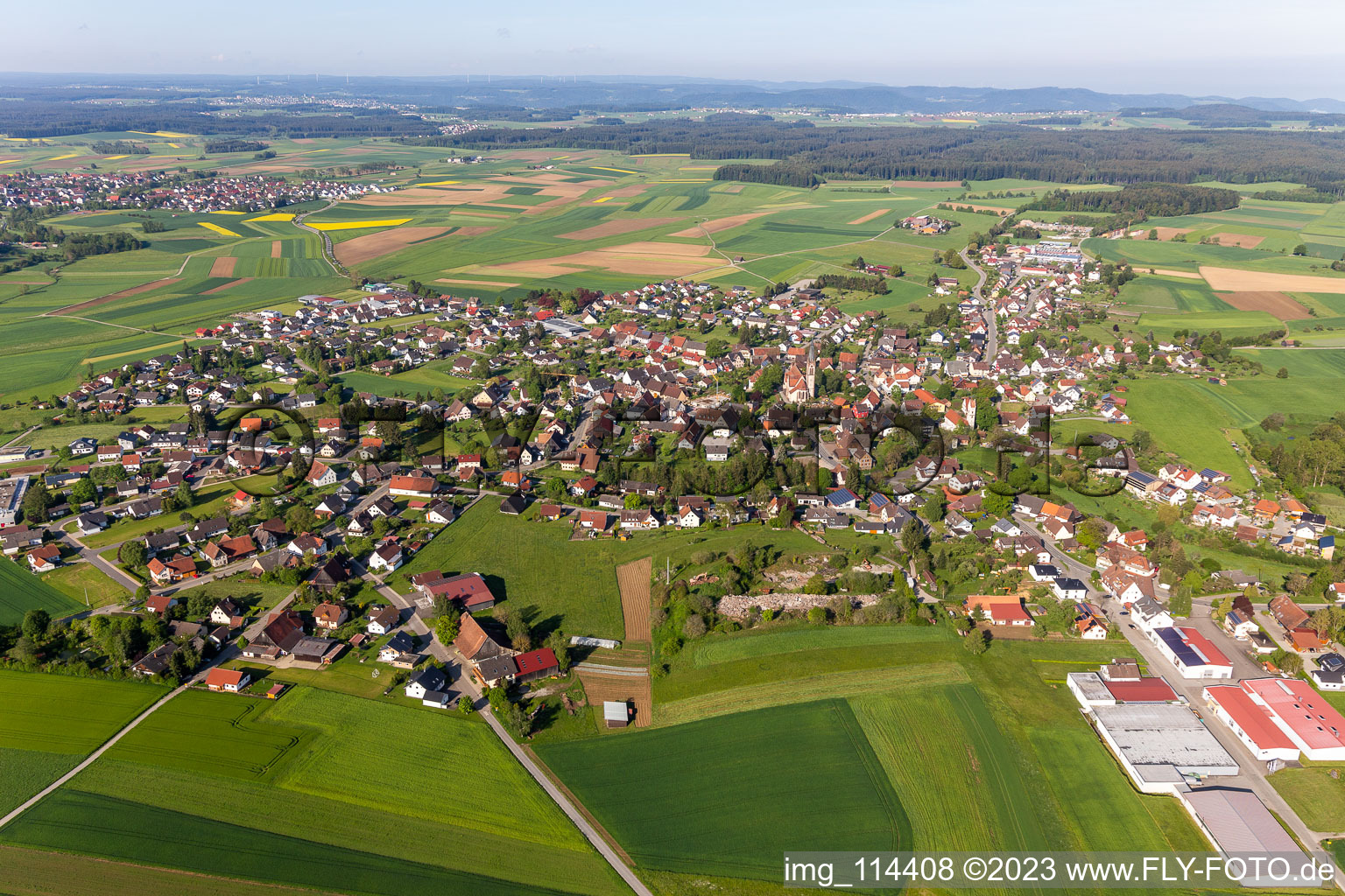 Ortsteil Winzeln in Fluorn-Winzeln im Bundesland Baden-Württemberg, Deutschland