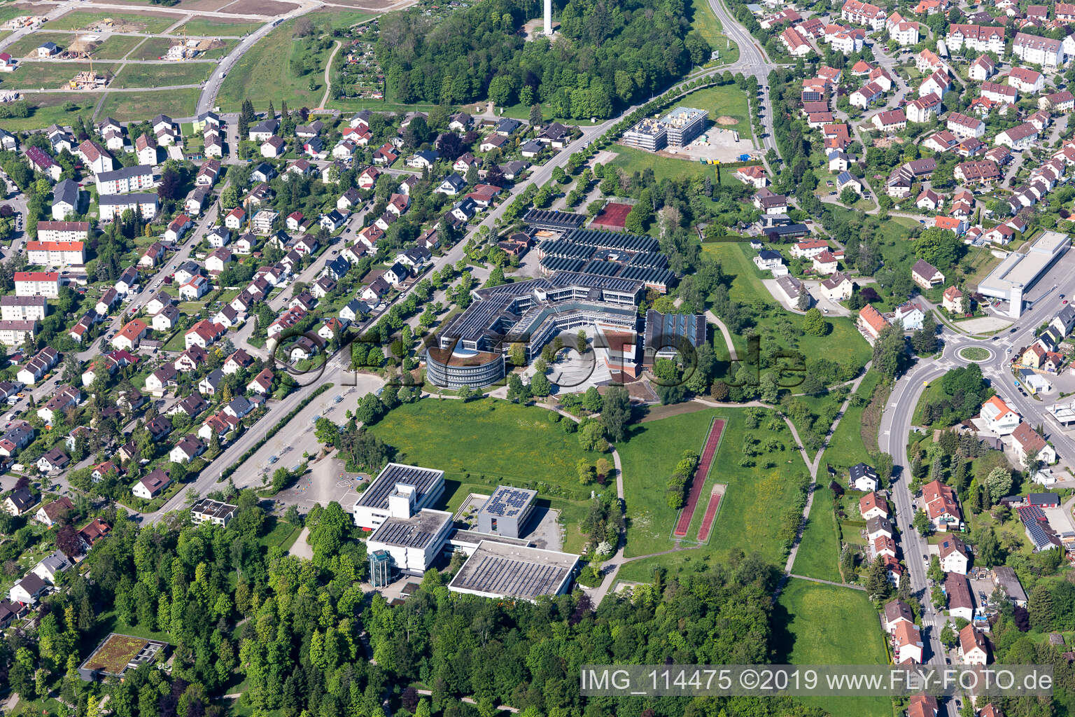 Nell-Breuning Schule in Rottweil im Bundesland Baden-Württemberg, Deutschland